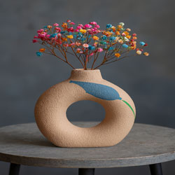 گلدان دونات